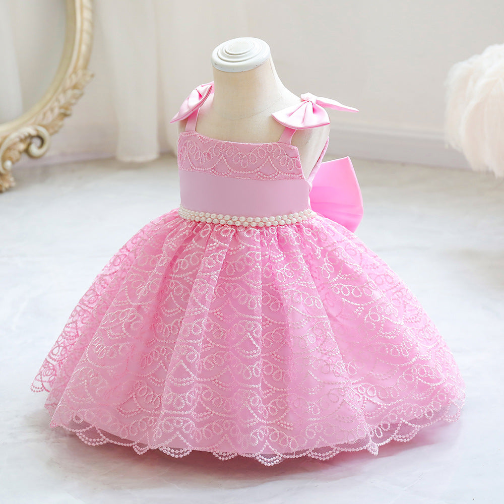 Kidsren's Suspender Princess Dress BB63