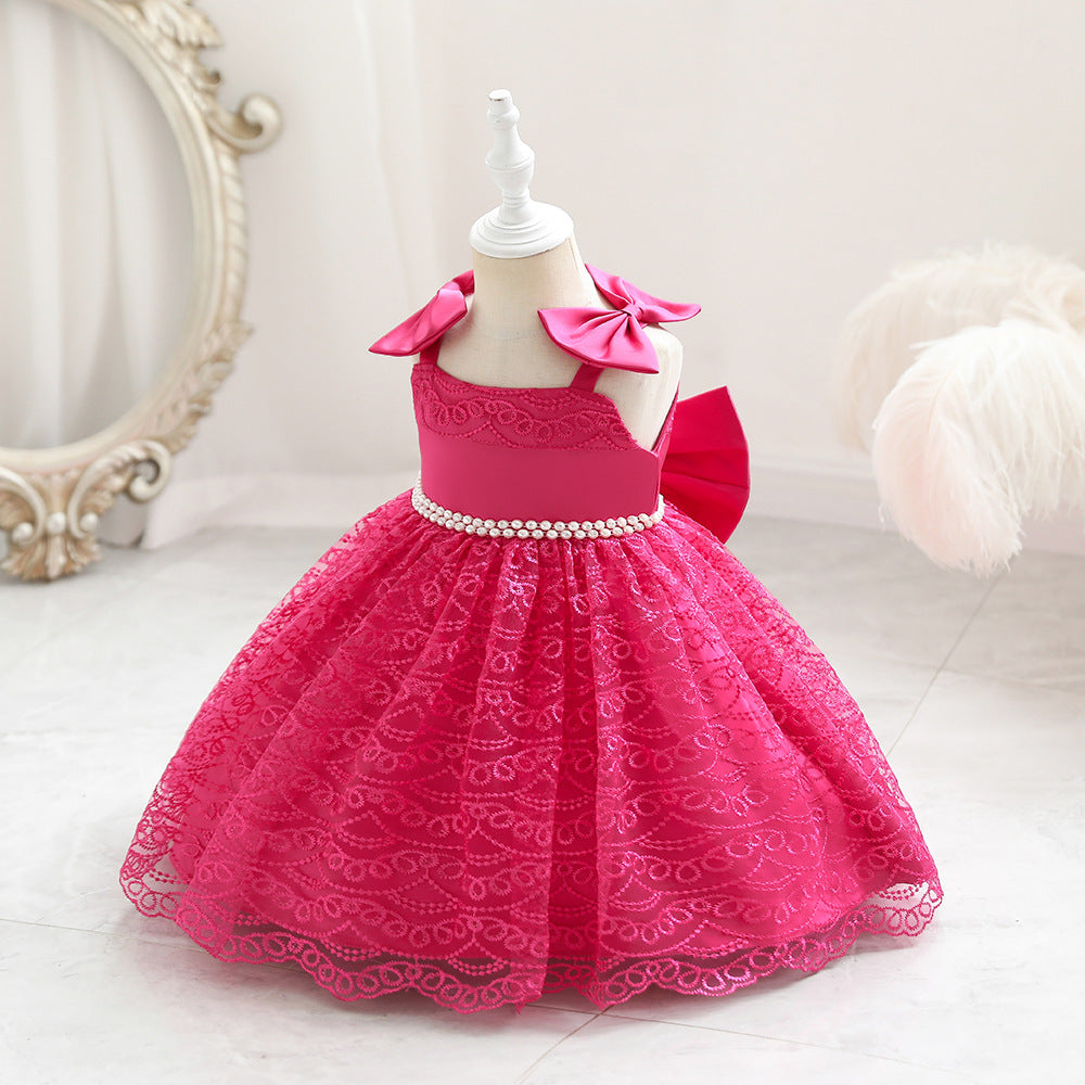 Kidsren's Suspender Princess Dress BB63