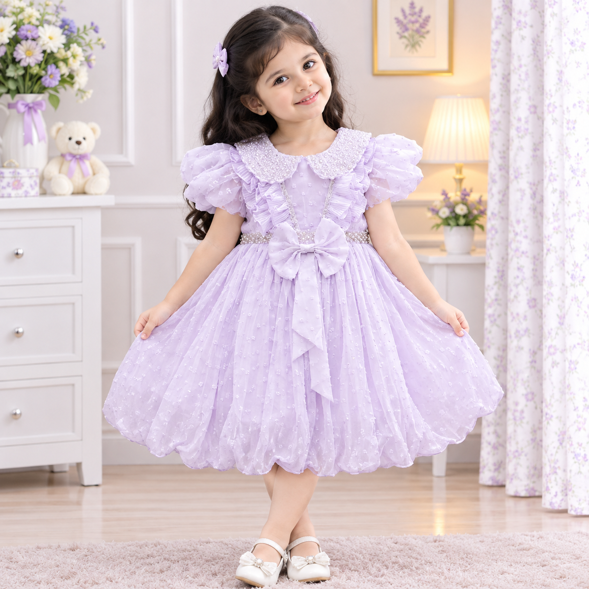 Little Lilac Princess Dress BBS15