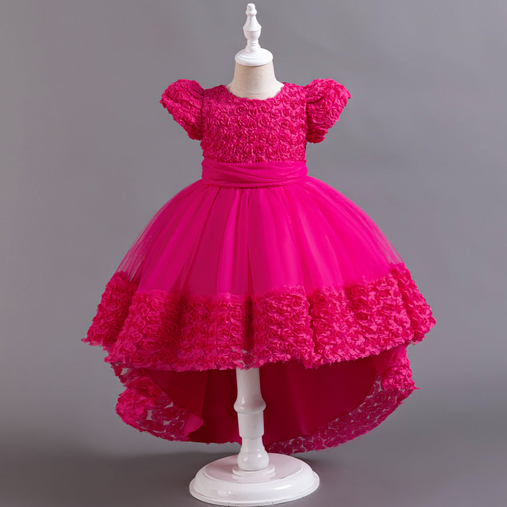 Flower Fluffy Tail Princess Dress BB37