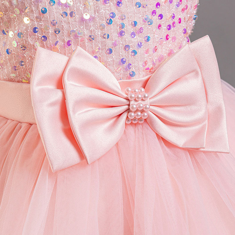 Enzyme Washing Fluffy Princess Dress BB64