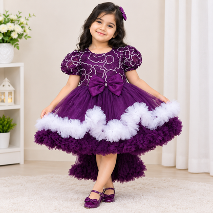 Cotton Blend Washing Fluffy Princess Dress BBS02