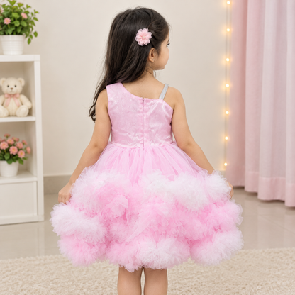 Cotton Blend Washing Fluffy Princess Dress BBS09