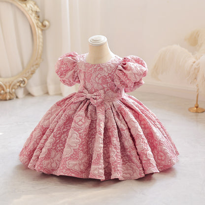 High-End Baby Girl Flower Dress BB15