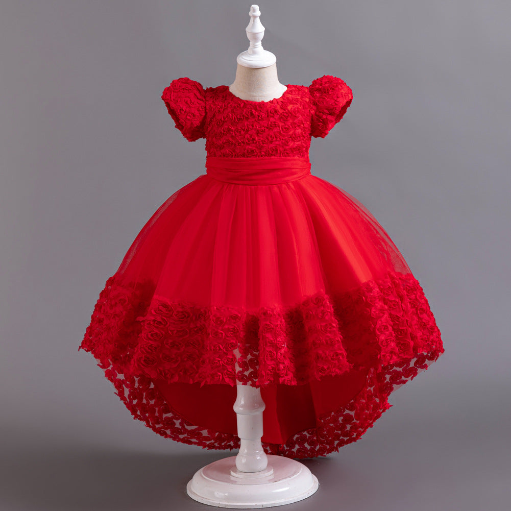 Flower Fluffy Tail Princess Dress BB37