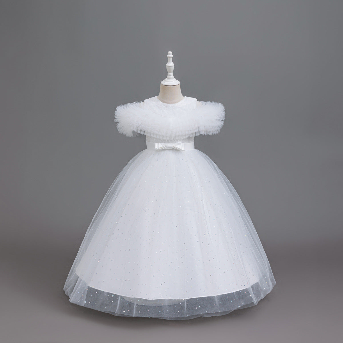 Off-The-Shoulder Tulle Puffy Princess Dresses BB17