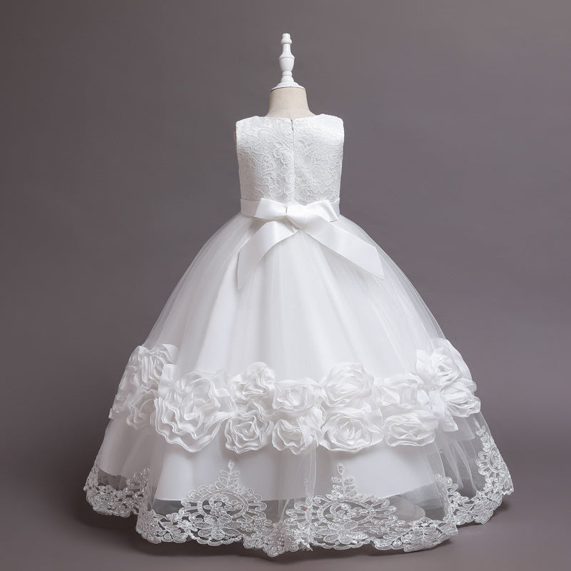 Long Luxury Rose Princess Gown BB186