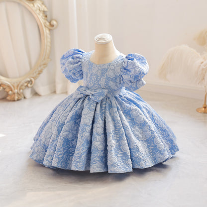 High-End Baby Girl Flower Dress BB15