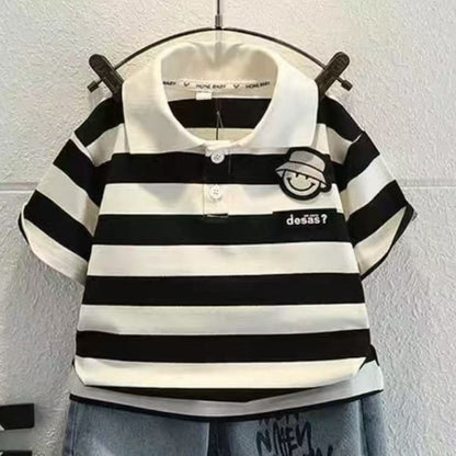 Boys Short-Sleeved Two Piece Set BB56