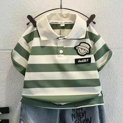 Boys Short-Sleeved Two Piece Set BB56