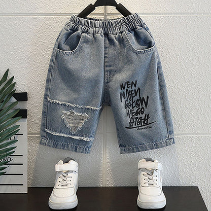 Boys Short-Sleeved Two Piece Set BB56
