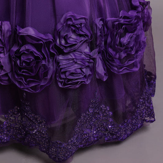 Long Luxury Rose Princess Gown BB186