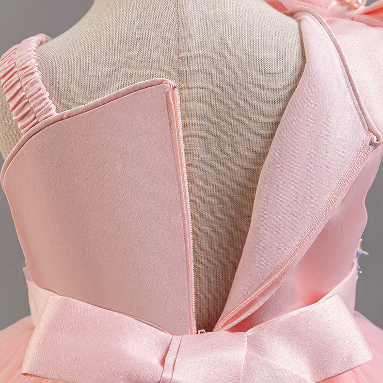 Enzyme Washing Fluffy Princess Dress BB64