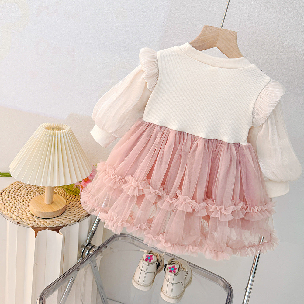 Long-Sleeved Spring Korean Style Dress BB13