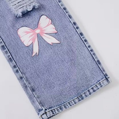 Girls New Style Loose Straight Pants BB33