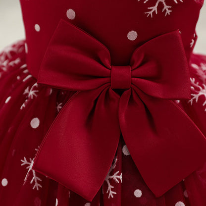 New Ice and Snow Pink Princess Dress BB12
