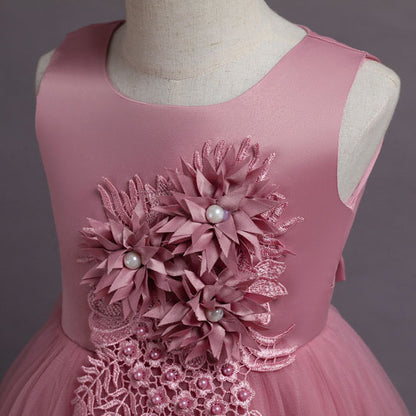Flat Long Tail Princess Dress BB192